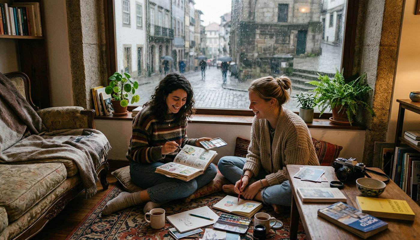 Rainy Days And The Art Of Spontaneous Indoor Activities While Abroad